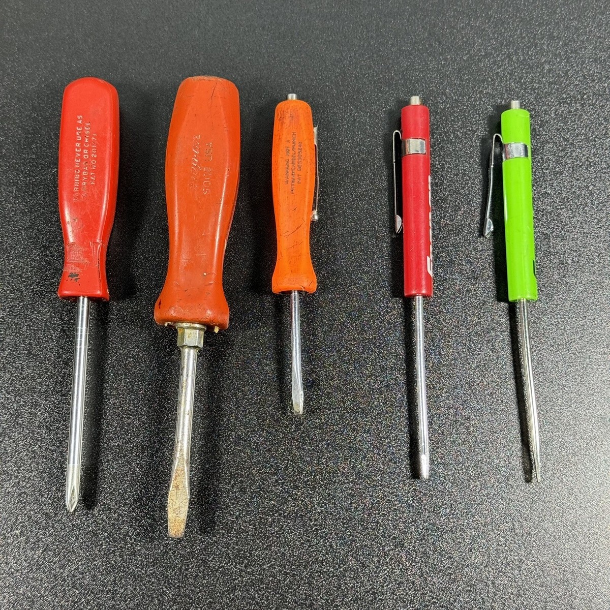 Snap-on Tools USA Orange/red/green Hard Handle SDD2/POZIDRIV