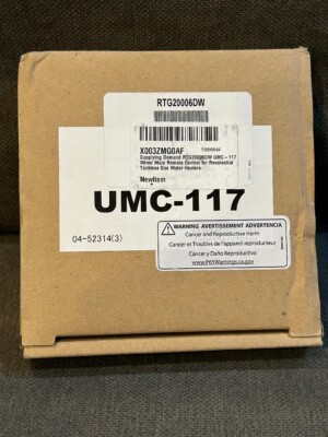 Supplying Demand RTG20006DW UMC-117 Wired Main Remote Control