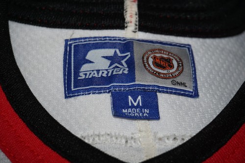 Starter Chicago Blackhawks Hockey Jersey Men Size M 2010 Stanley Cup Champions - Picture 7 of 12