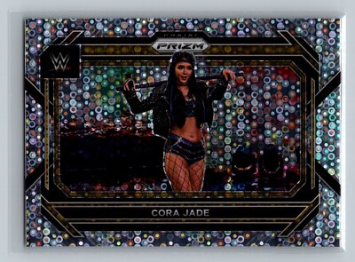 Cora Jade 2023 Panini Prizm WWE UNDER CARD #30 Wrestling Card NXT Disco Insert
