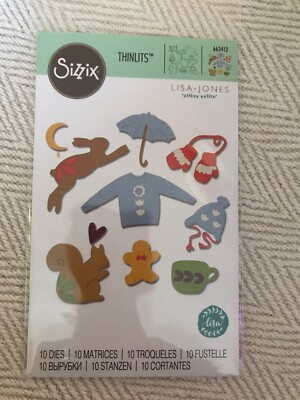 Sizzix Thinlits ''Winter Elements'' 663412 von Lisa Jones