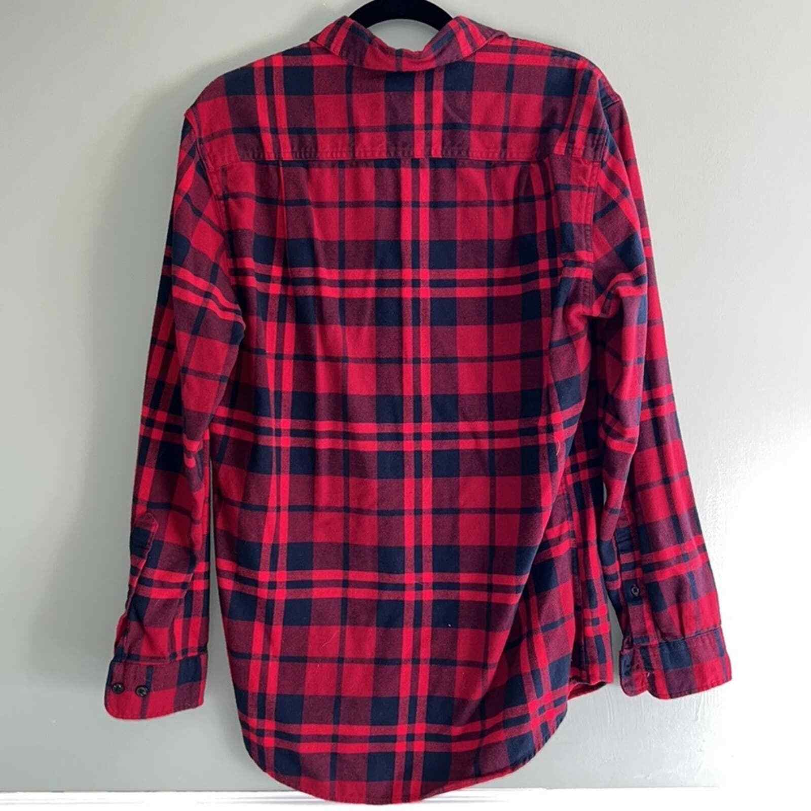 Amazon Essentials mens small regular red dark blu… - image 8