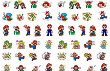 Super Mario Themed Peel & Stick Stickers Assorted Lot of 50