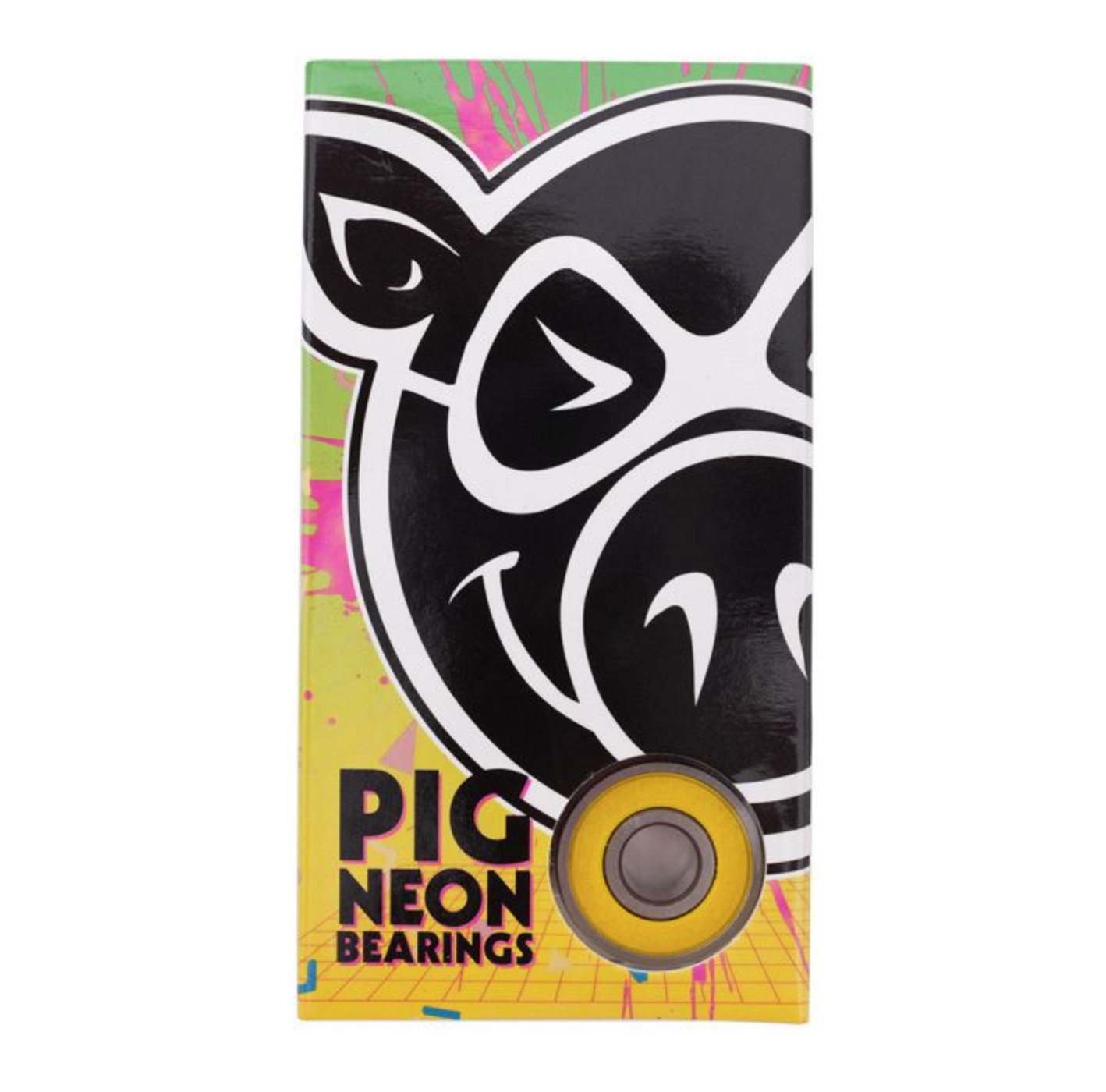 Pig Wheels Neon Skateboard Bearings ABEC 5