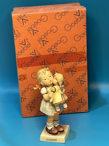 Vintage Goebel Hummel Figurine KISS ME Hum 311 TMK-4 Rare Old Style West Germany