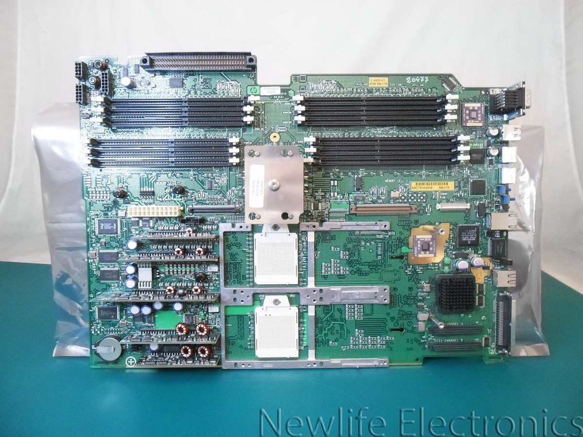 コンピュータ・IT kd HP A7231-69512-ZX6000 System Board (2 PAC611 Sockets/12 DDR SDRAM