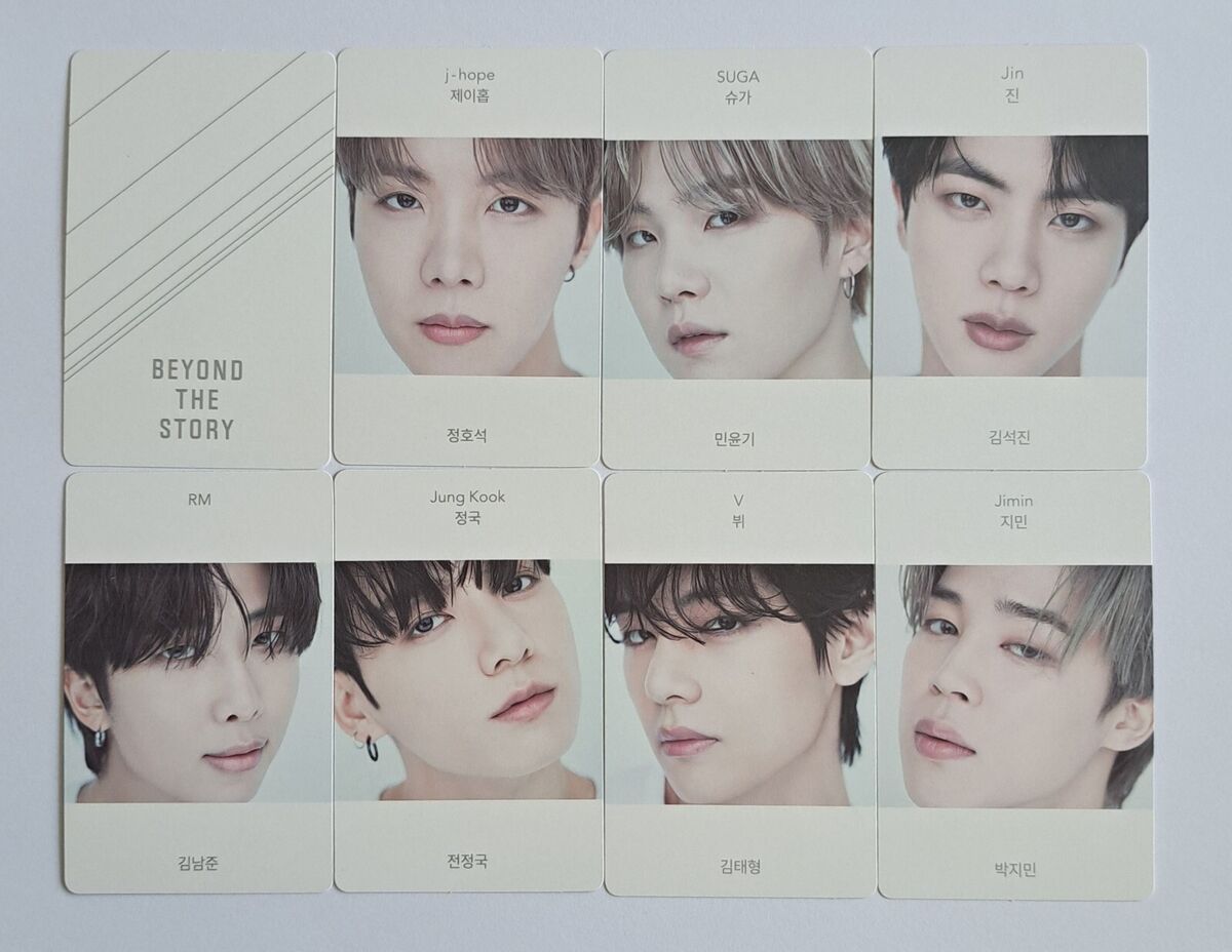 BTS BEYOND THE STORY 10-YEAR RECORD OF BTS Photocard, Official PhotoCard