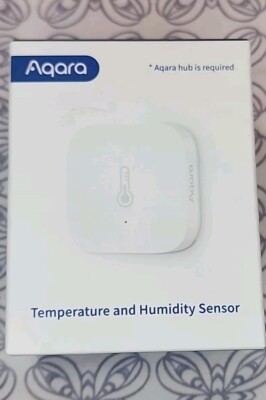 Aqara Temperature and Humidity Sensor, REQUIRES AQARA HUB, Zigbee Connection