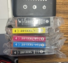 Canon PGI-280 CLI-281 5 Color Cartridge Pack for Canon Pixma Inkjet Printers New