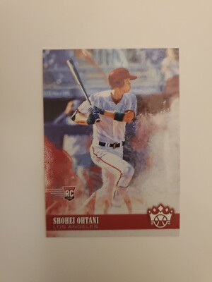 2018 Panini Diamond Kings Shohei Ohtani #76 Batting LA Angels