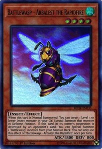 Battlewasp - Arbalest the Rapidfire - BLHR-EN035 - Ultra Rare - 1st Edition x3 -