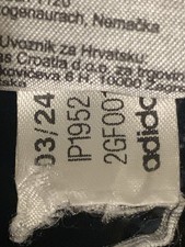 adidas Men's M Black White Striped Track Pants Sports Activewear