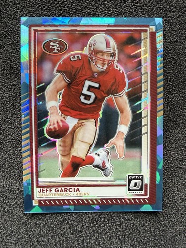 2025 Donruss Optic Football Ice Jeff Garcia #157