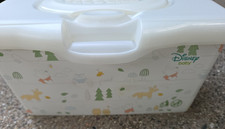 Vtg Huggies Disney Pooh Woodland Empty Wipes Plastic Container