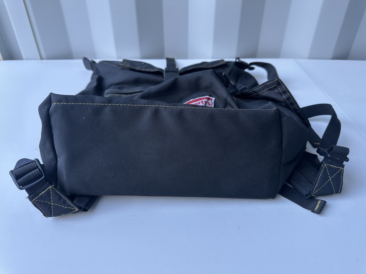 Vintage 90s Shorty's skateboards Black Backpack Chad Muska