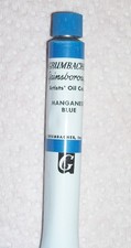 Grumbacher Oil Paint Genuine Manganese Blue Gainsborough 11ML Tube Vintage NOS