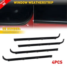 Outside Window Moulding Trim Weatherstrip Seal Belt For 87-97 Ford F150 F250/350