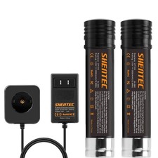 Shentec 3.5Ah Battery Kit Compatible Black Decker Versapak Vp100