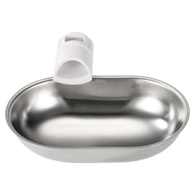 Stainless Steel Pet Water Fountain Automatic Dog Cat Drinking Bowl Dispenser