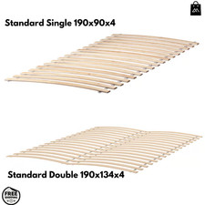 IKEA LURÖY Slatted Bed Base Frame Single Double King Mattress Flexible Support