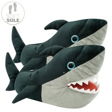 Męskie Nowość Kapcie SOFT HOME SHARK UK ROZMIAR 8 Kapcie Buty