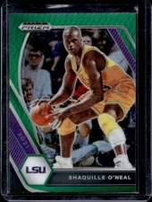 2021-22 Panini Prizm Draft Picks Shaquille O'Neal Green #84 Tigers