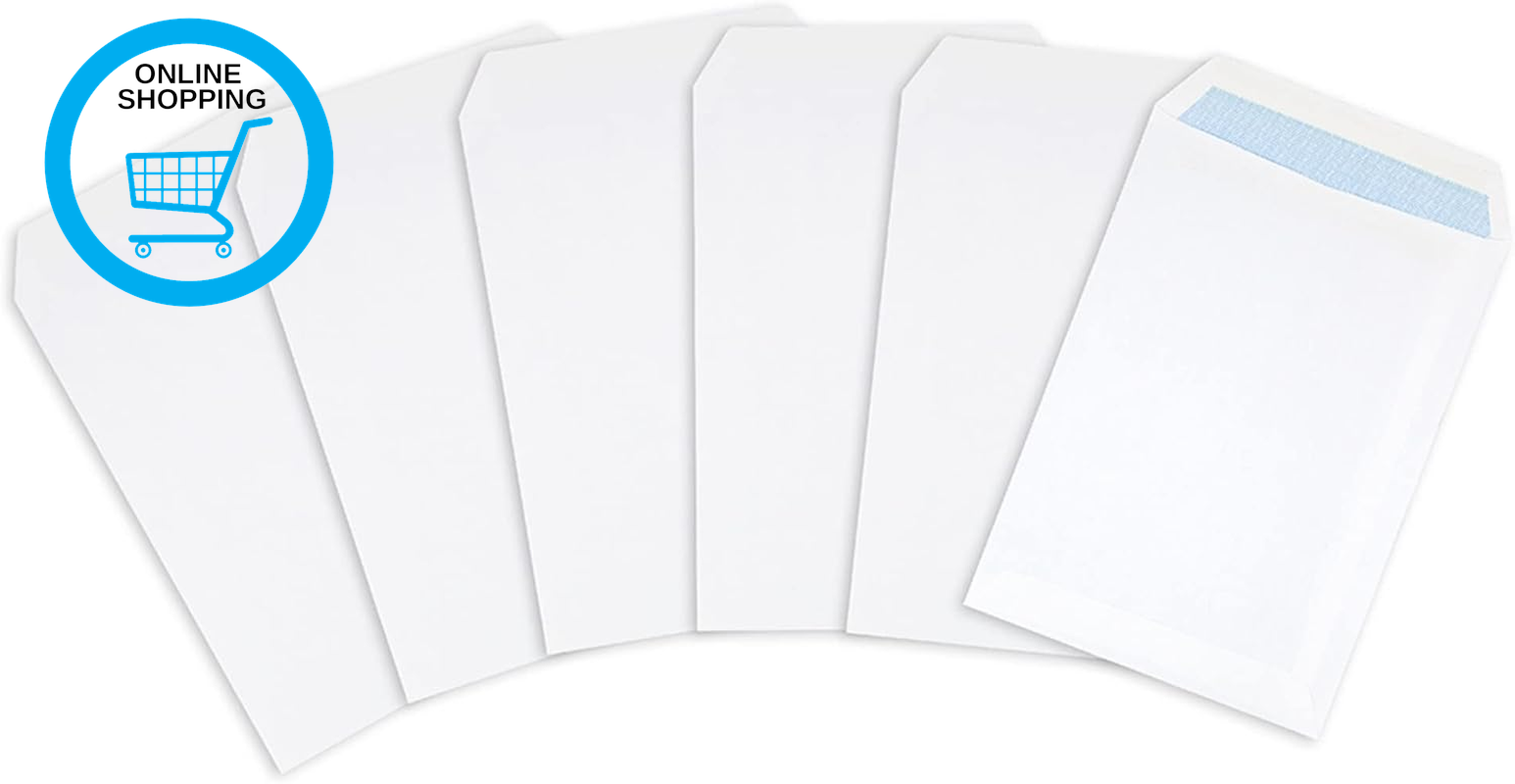 A5 C5 Envelopes 229 X 162 Mm 90 GSM Self Seal White 200 Pack
