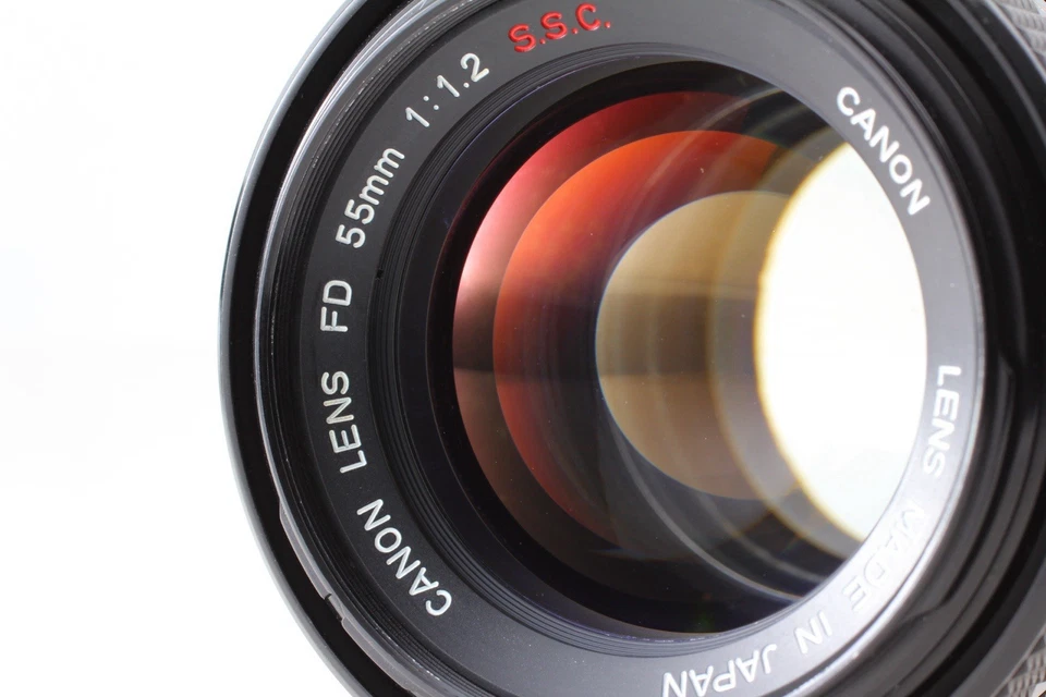 [CASI COMO NUEVO+++] Lente manual Canon FD 55mm f1.2 S.S.C SSC Prime MF de... - Imagen 2 de 4