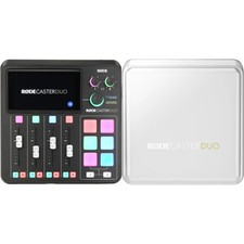 Rode RodeCaster Duo Streaming Mixer with Cover - Black