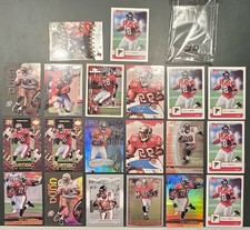Warrick Dunn 20 card lot, Tampa Bay Buccaneers, Atlanta Falcons, see picture 