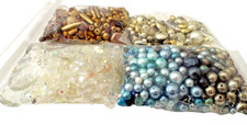 LOOSE BEADS 100 Metallics Craft Jewelry multicolor
