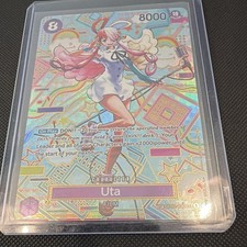 Bandai One Piece CCG Uta OP02-120 SP Secret Rare Alt Art Foil 8000 Cost 8