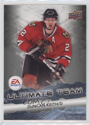 2011-12 Upper Deck EA Ultimate Team Duncan Keith #EA7 HOF x6g