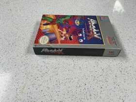 abadox nes box and styrofoam only, Nintendo, vintage, etc