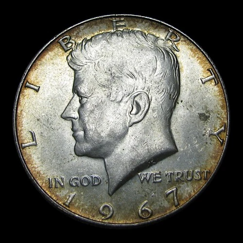 1967 40% Kennedy Half Dollar Silver ---- Unc Stunning Coin ---- #KK153