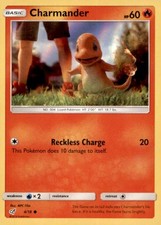 Charmander (Holo Common) Holo Common Detective Pikachu 4/18 NM