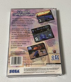 Cyber Speedway Sega Saturn - Tested Authentic
