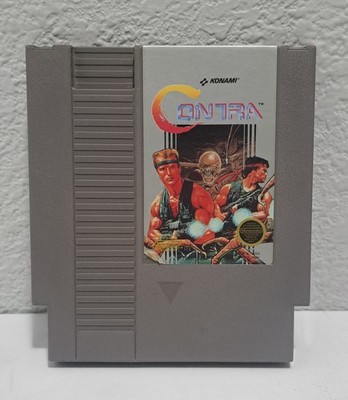 ''CONTRA'' Nintendo NES Authentic Konami Video Game Cartridge!