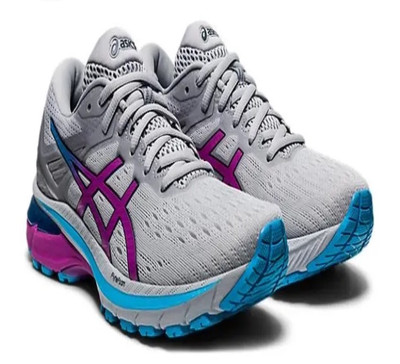 ASICS WOMEN'S GT-2000 9 RUNNING SHOE, PIEDMONT GREY DIGITAL GRAPE Size 11