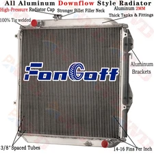 3 Row Aluminum Radiator For 1996-2002 1999 TOYOTA Hilux Surf KZN185 3.0L Diesel