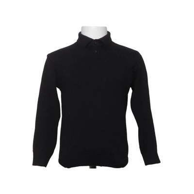 H&M, Strickpullover, Größe: 110/116, Schwarz, Einfarbig, Unisex (Kinder) #hVh