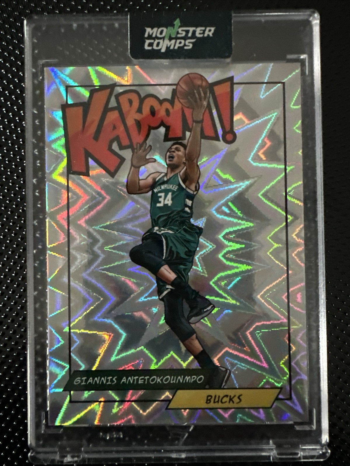 🔥🔥2018 PANINI GIANNIS ANTETOKOUNMPO KABOOM! #K-6A