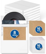 8 Pcs Shipping Boxes 13.2" x 13.2" x 1.3", Corrugated Cardboard Vinyl Record