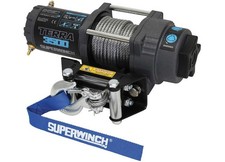 Superwinch 1135260 Terra 3500 Powersports 3500lb 12v Dc Winch W Steel Wire Rope