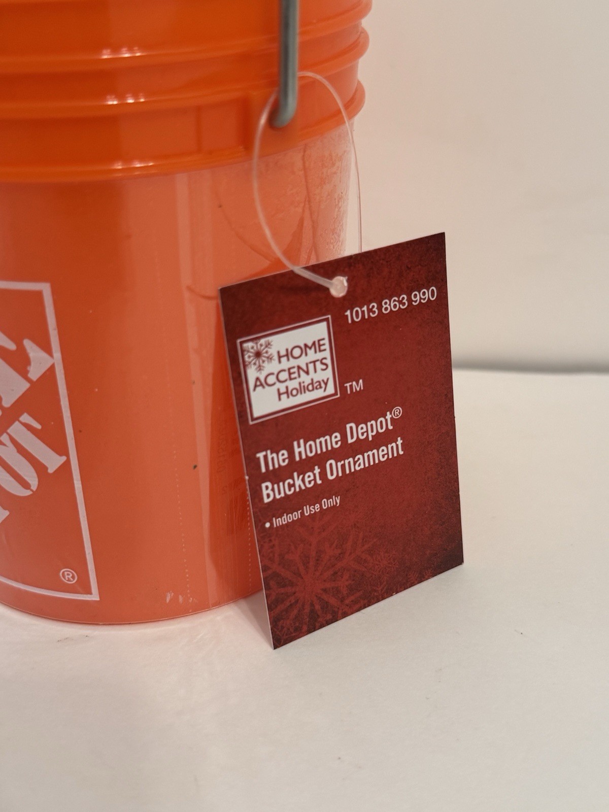 HOME DEPOT 3.75"  Mini Ornament Bucket (0.5-Quart)