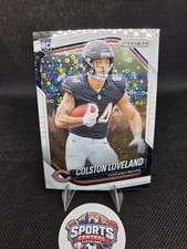 2025 Panini Prizm - Rookie  Colston Loveland #319 White Disco Prizm (RC)
