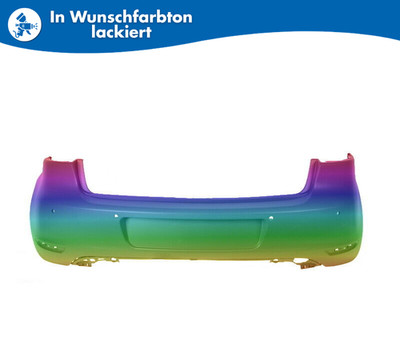 Stoßstange hinten lackiert VW Golf 6 VI 2008-13 x4 PDC Wunschfarbe