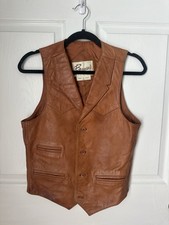 Vintage Berman s Leather Vest