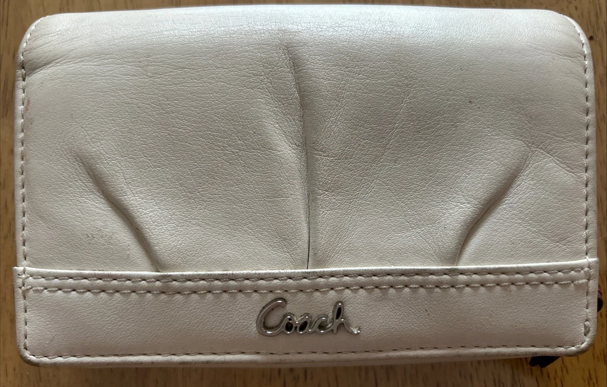 Coach White Wallets for Women with Vintage for sale | eBay