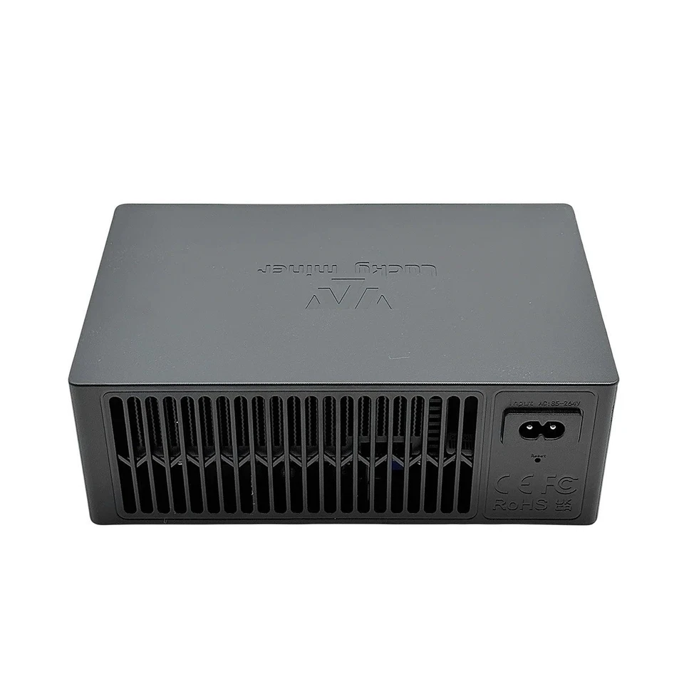 Lucky Miner Lv08 Crypto Solo Miner BCH BSV DGB 4.5TH/S SHA256 BM1366 Asic Miner - Image 2 of 4